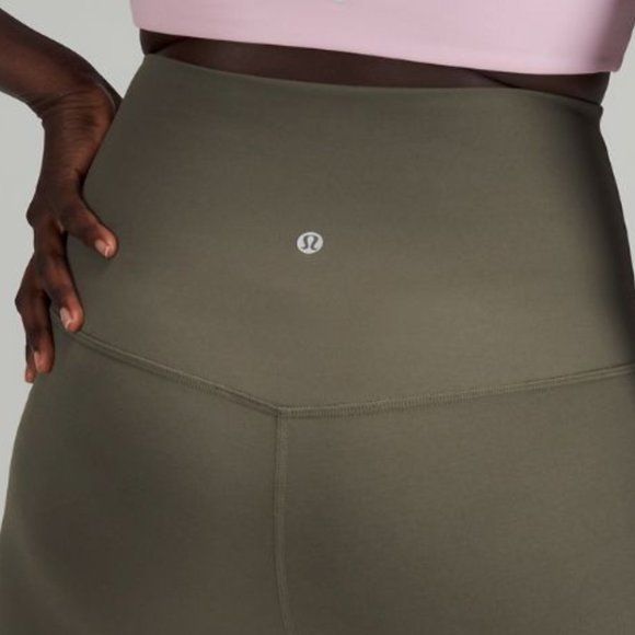 Lululemon Align 21" SHR Army Green Grey 4 - Picture 4 of 8
